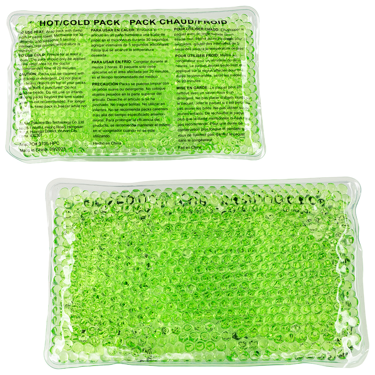 Picture of Full-Color Aqua Pearls™ Hot/Cold Pack