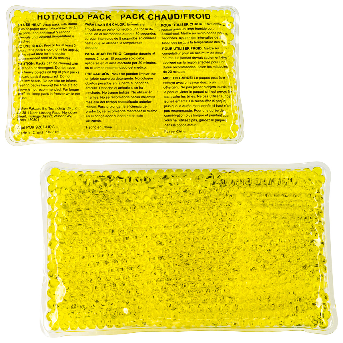 Picture of Full-Color Aqua Pearls™ Hot/Cold Pack