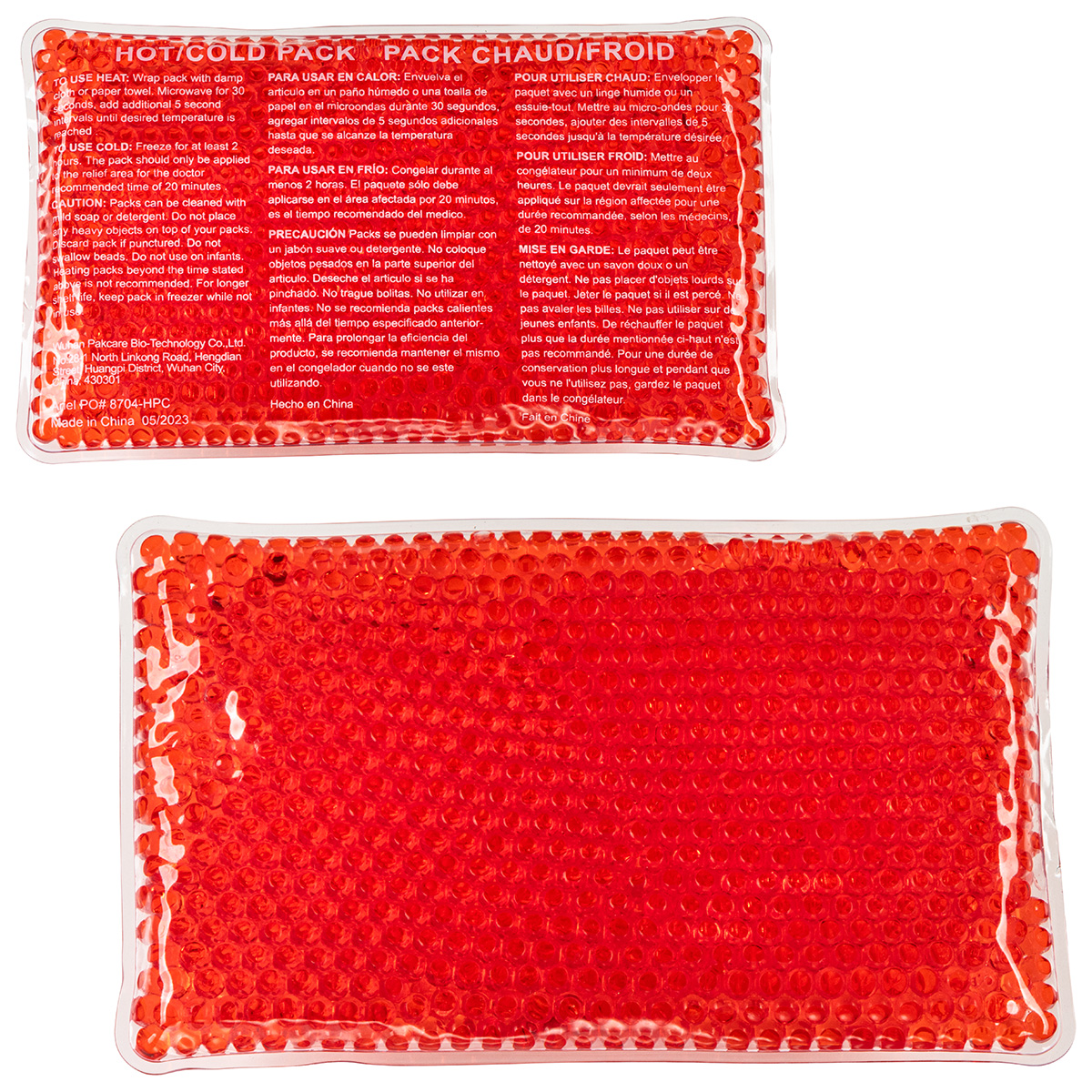 Picture of Full-Color Aqua Pearls™ Hot/Cold Pack