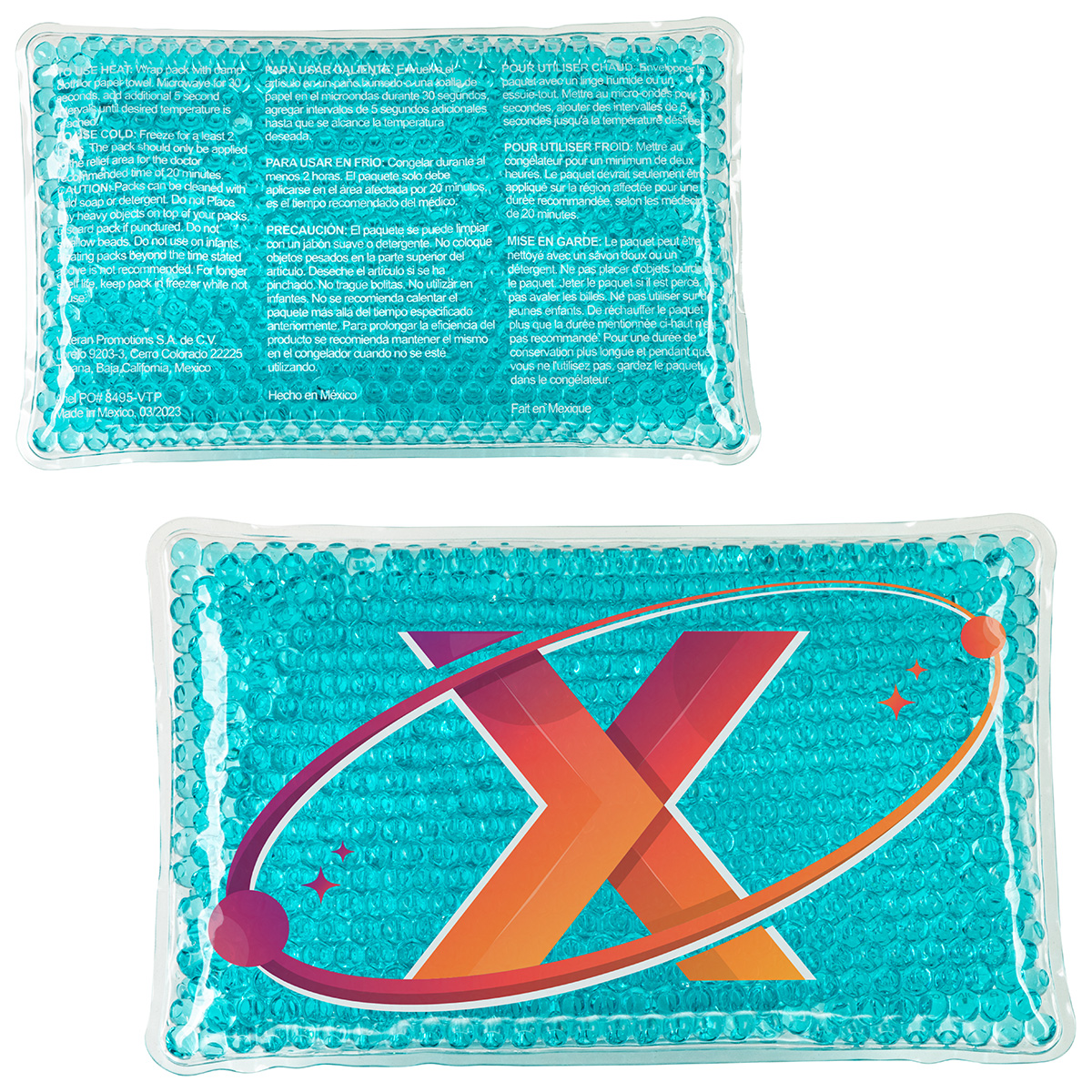 Picture of Full-Color Aqua Pearls™ Hot/Cold Pack