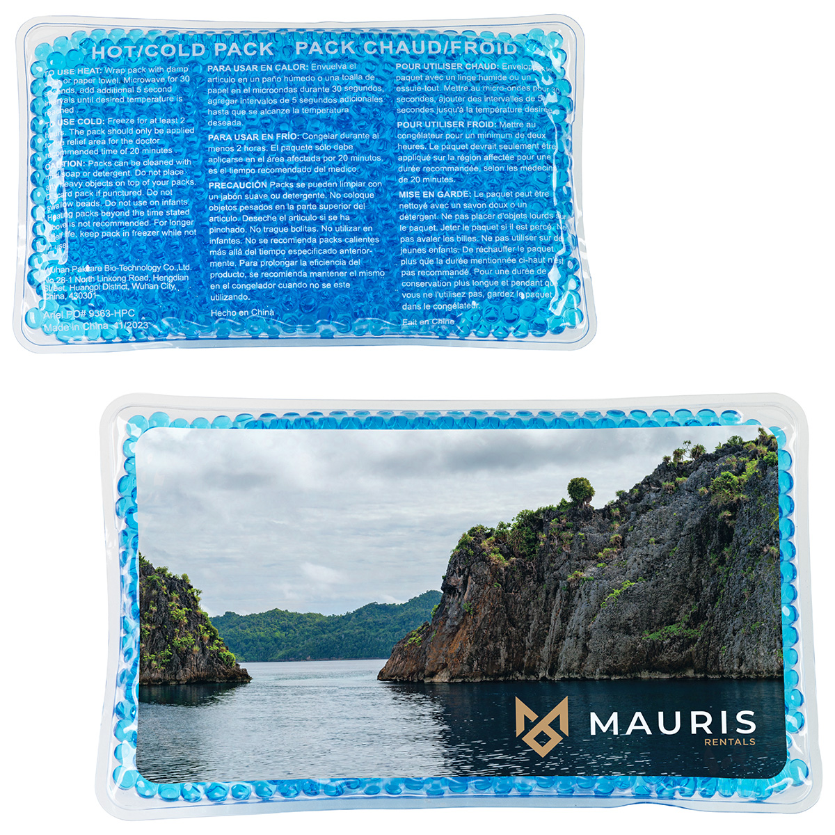 Picture of Full-Color Aqua Pearls™ Hot/Cold Pack