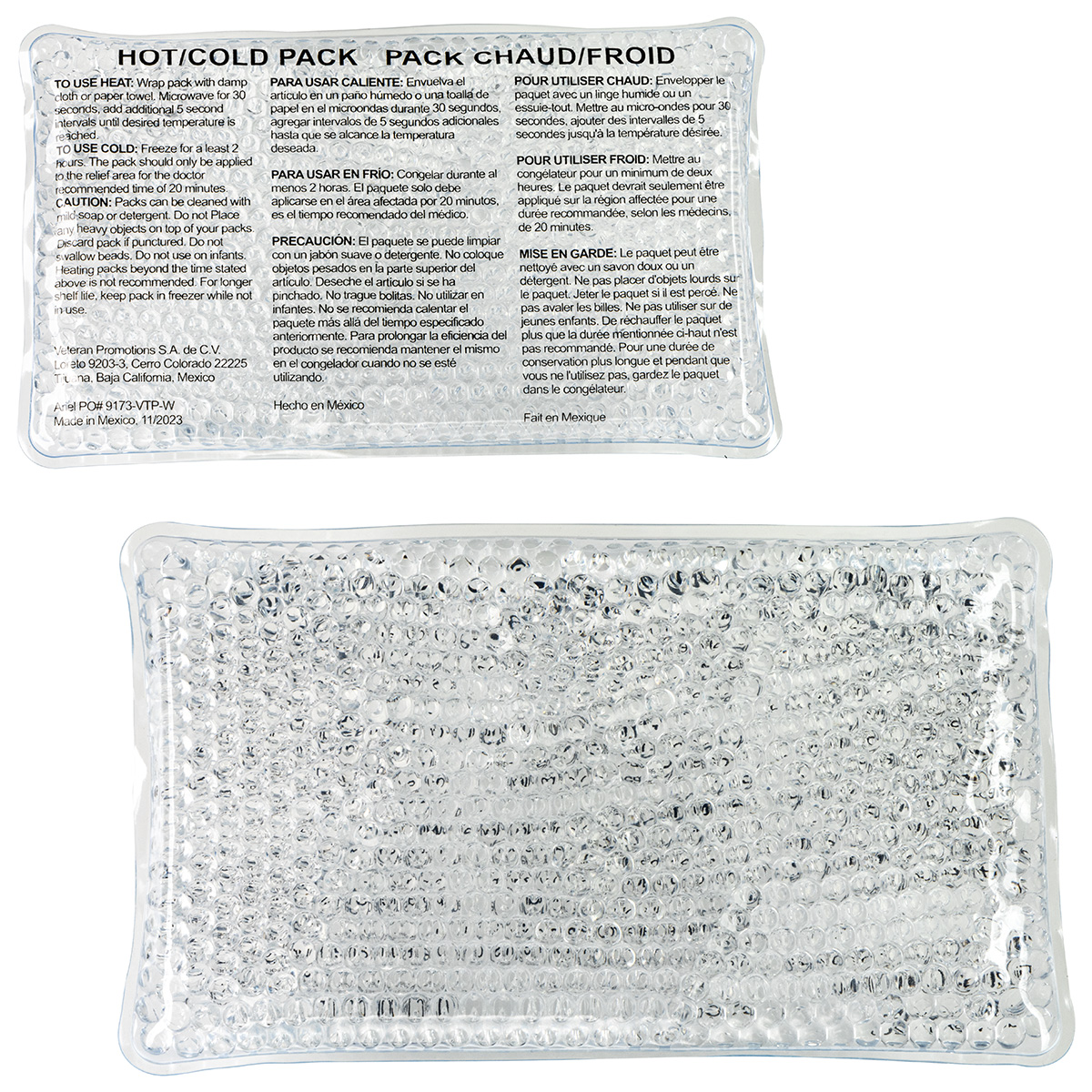 Picture of Full-Color Aqua Pearls™ Hot/Cold Pack