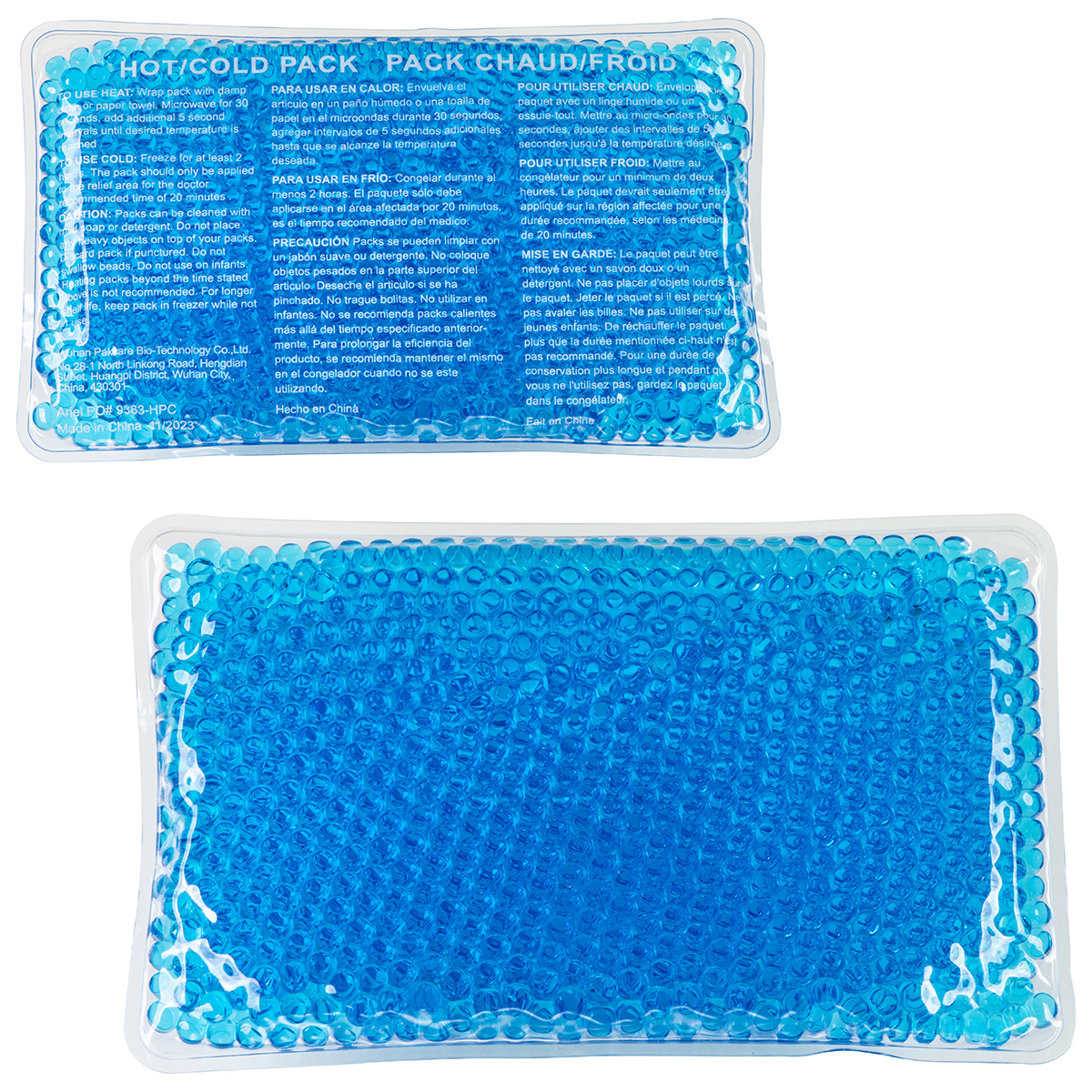 Picture of Full-Color Aqua Pearls™ Hot/Cold Pack