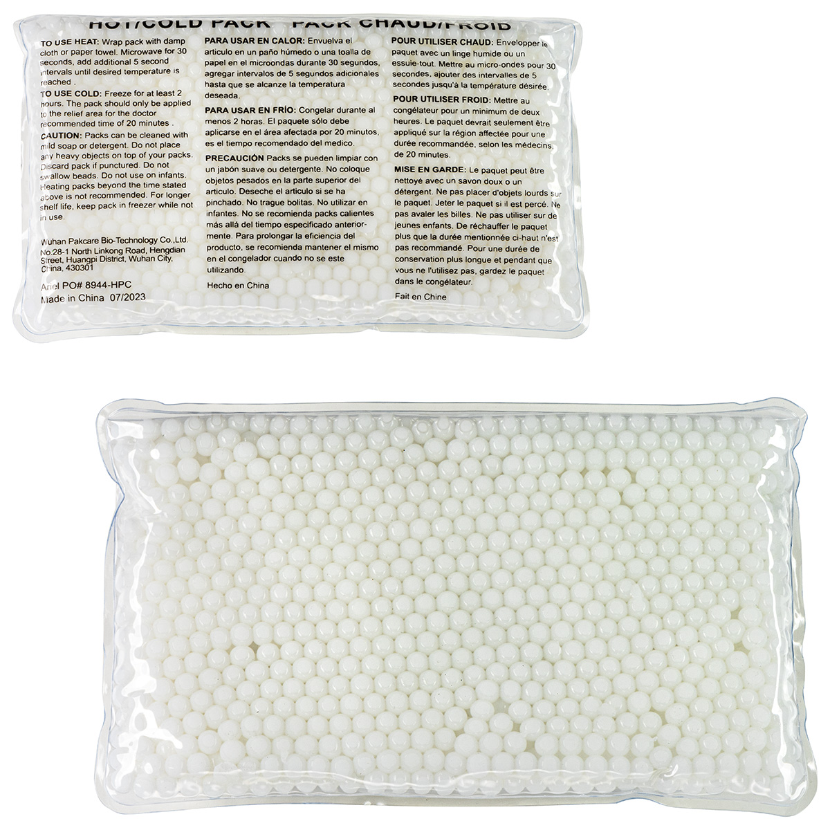 Picture of Full-Color Aqua Pearls™ Hot/Cold Pack