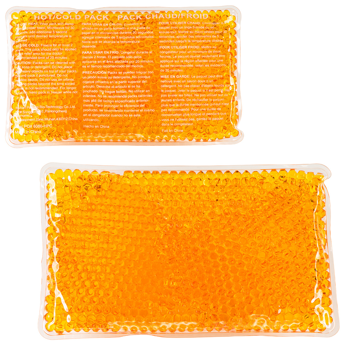 Picture of Full-Color Aqua Pearls™ Hot/Cold Pack