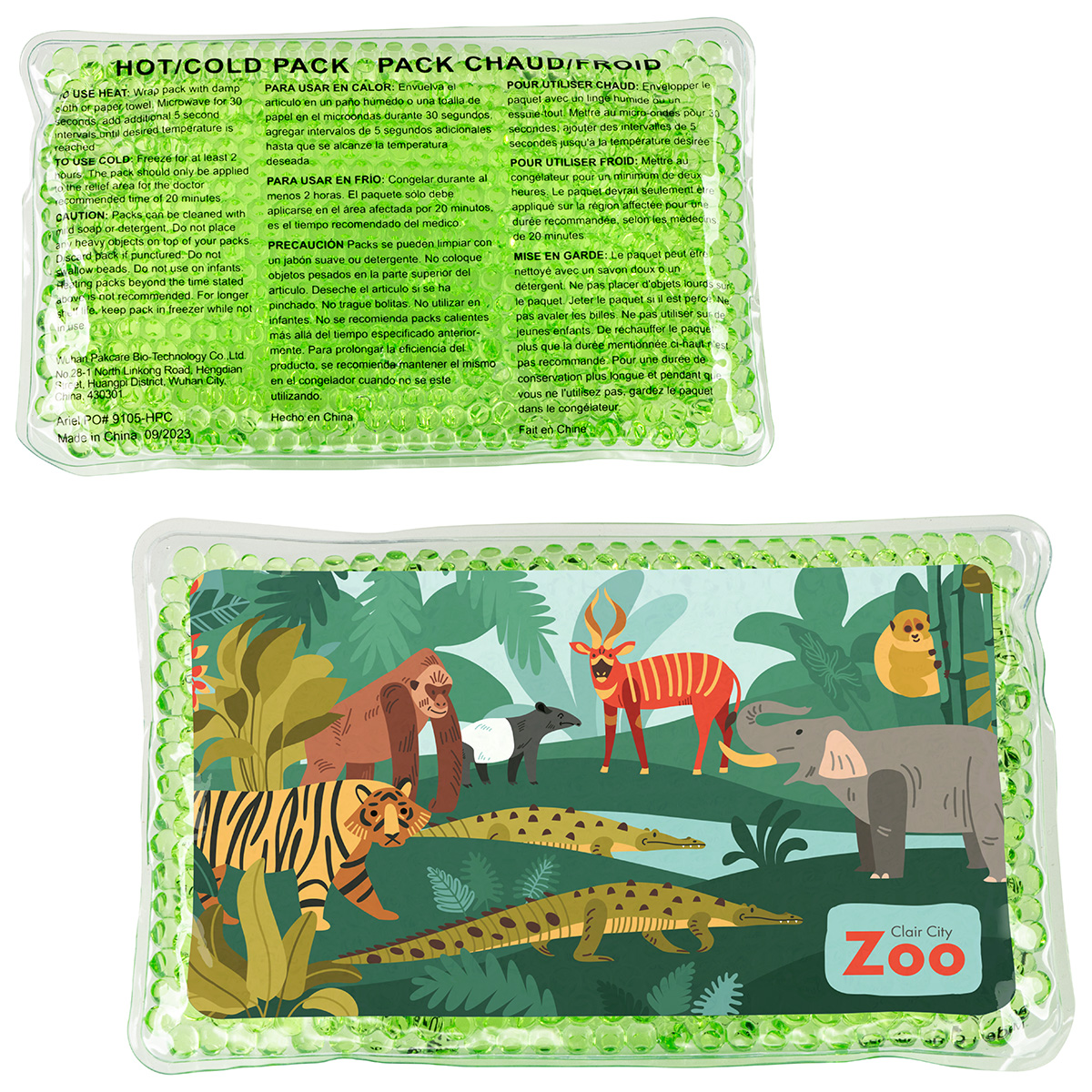 Picture of Full-Color Aqua Pearls™ Hot/Cold Pack
