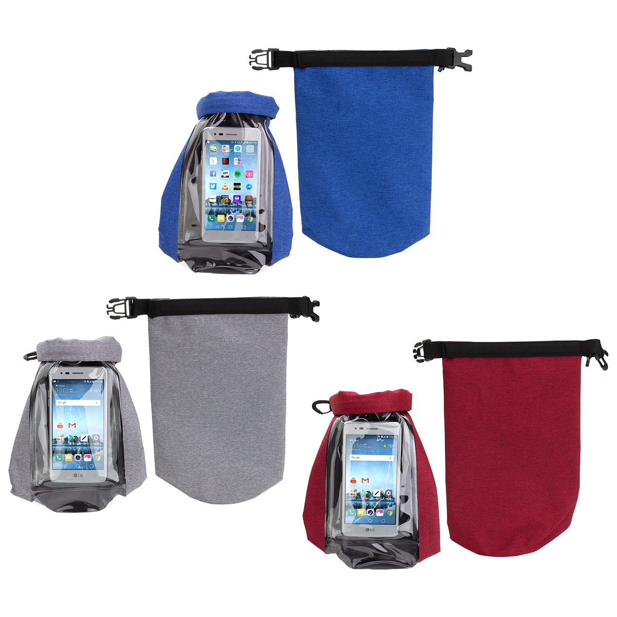 Picture of 2-Liter Waterproof Gear Bag with Touch-Thru Phone Pocket