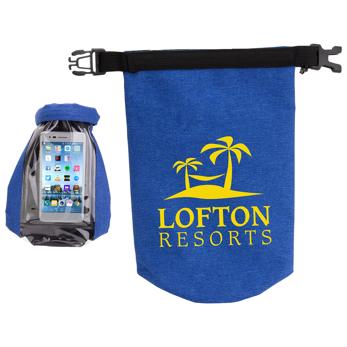Picture of 2-Liter Waterproof Gear Bag with Touch-Thru Phone Pocket