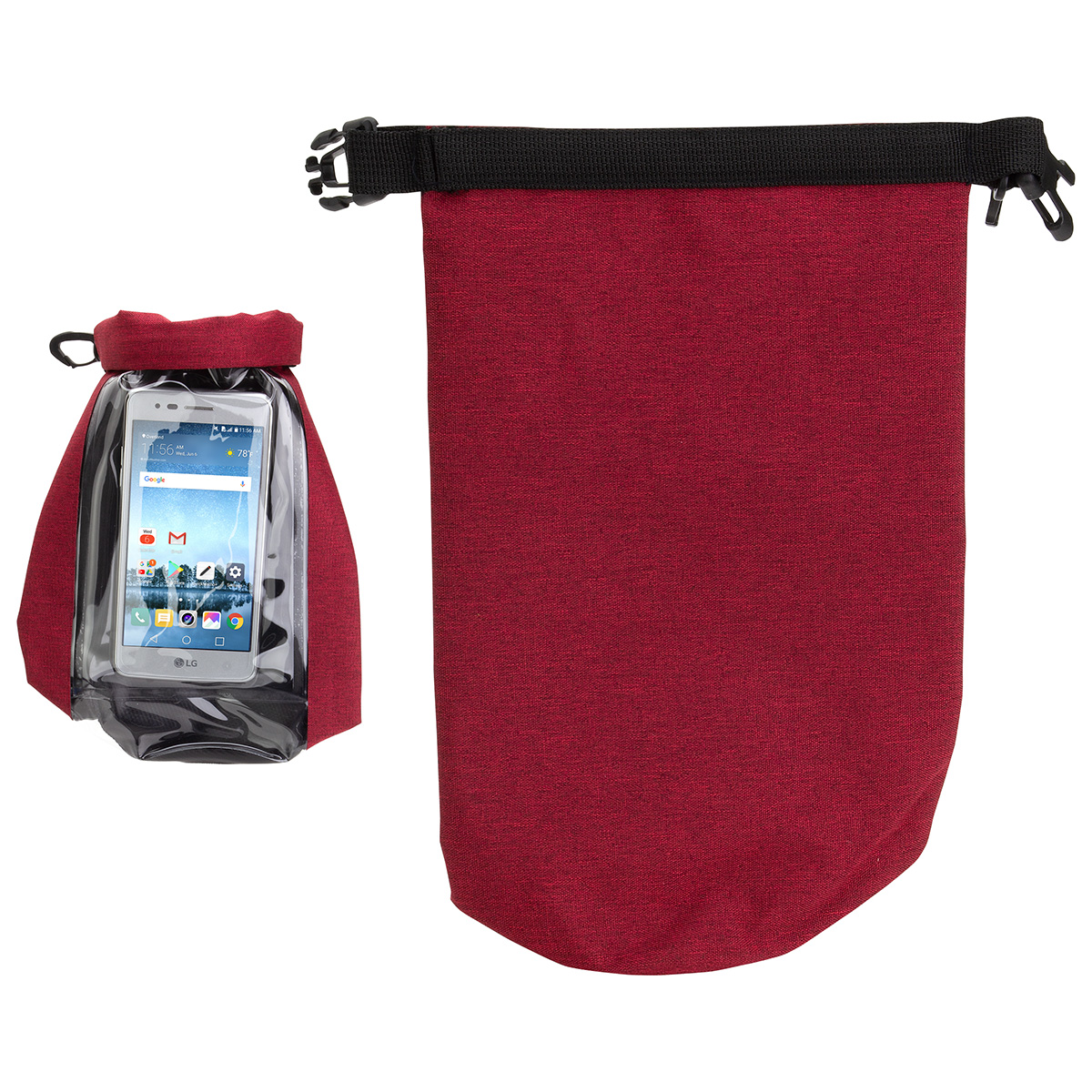 Picture of 2-Liter Waterproof Gear Bag with Touch-Thru Phone Pocket