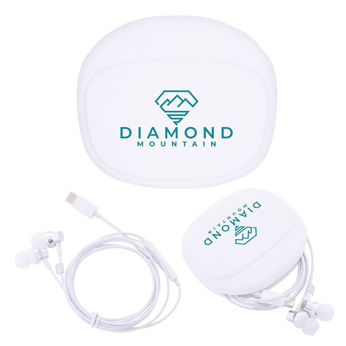 Picture of Opus USB-C Wired Earbuds with Silicone Pouch