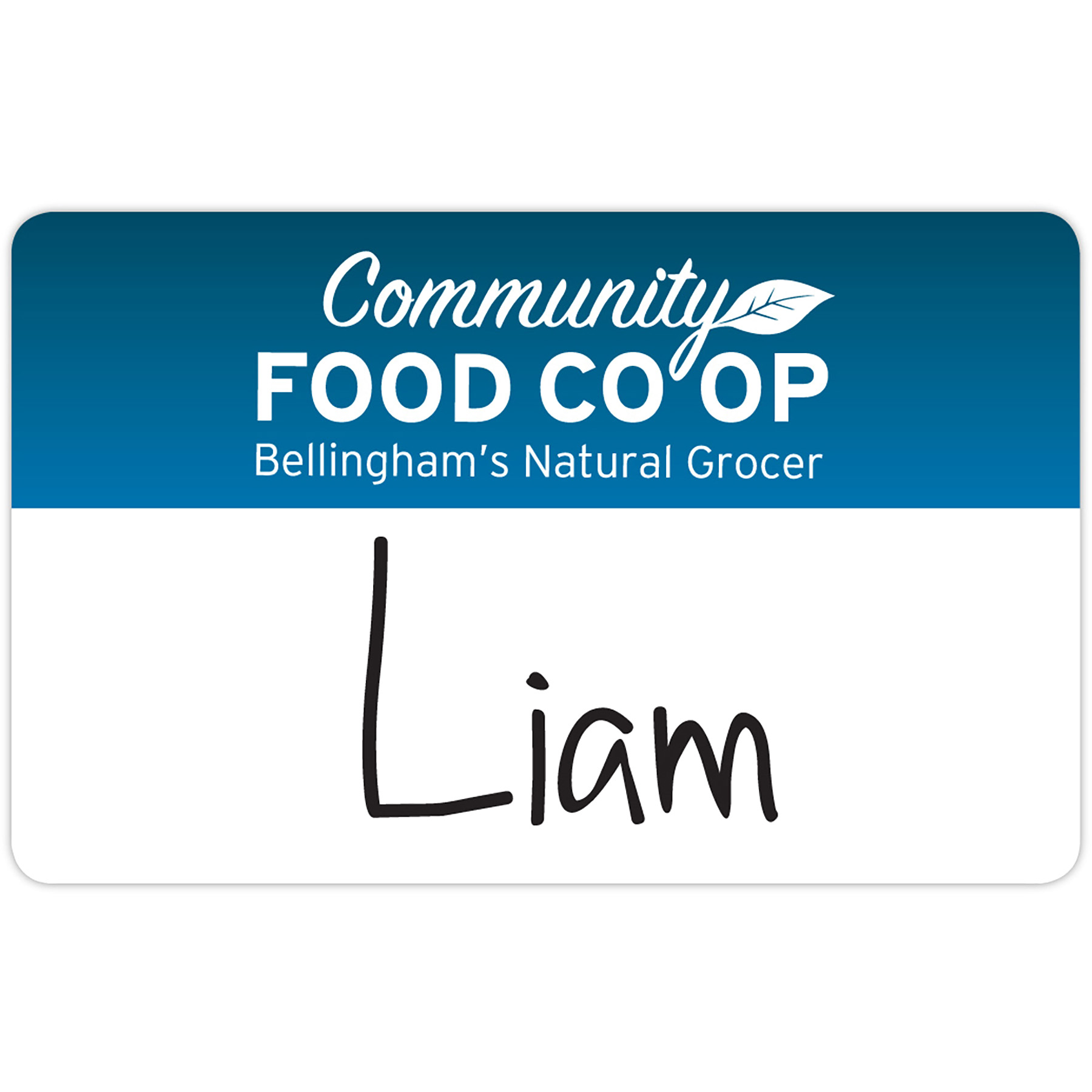 Picture of Value Reusable Name Badge: 3-3/8" X 2-1/8"
