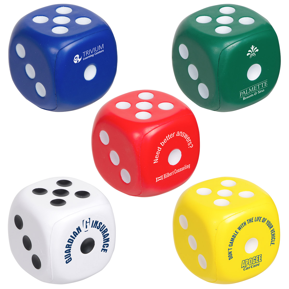 Picture of Dice Stress Reliever