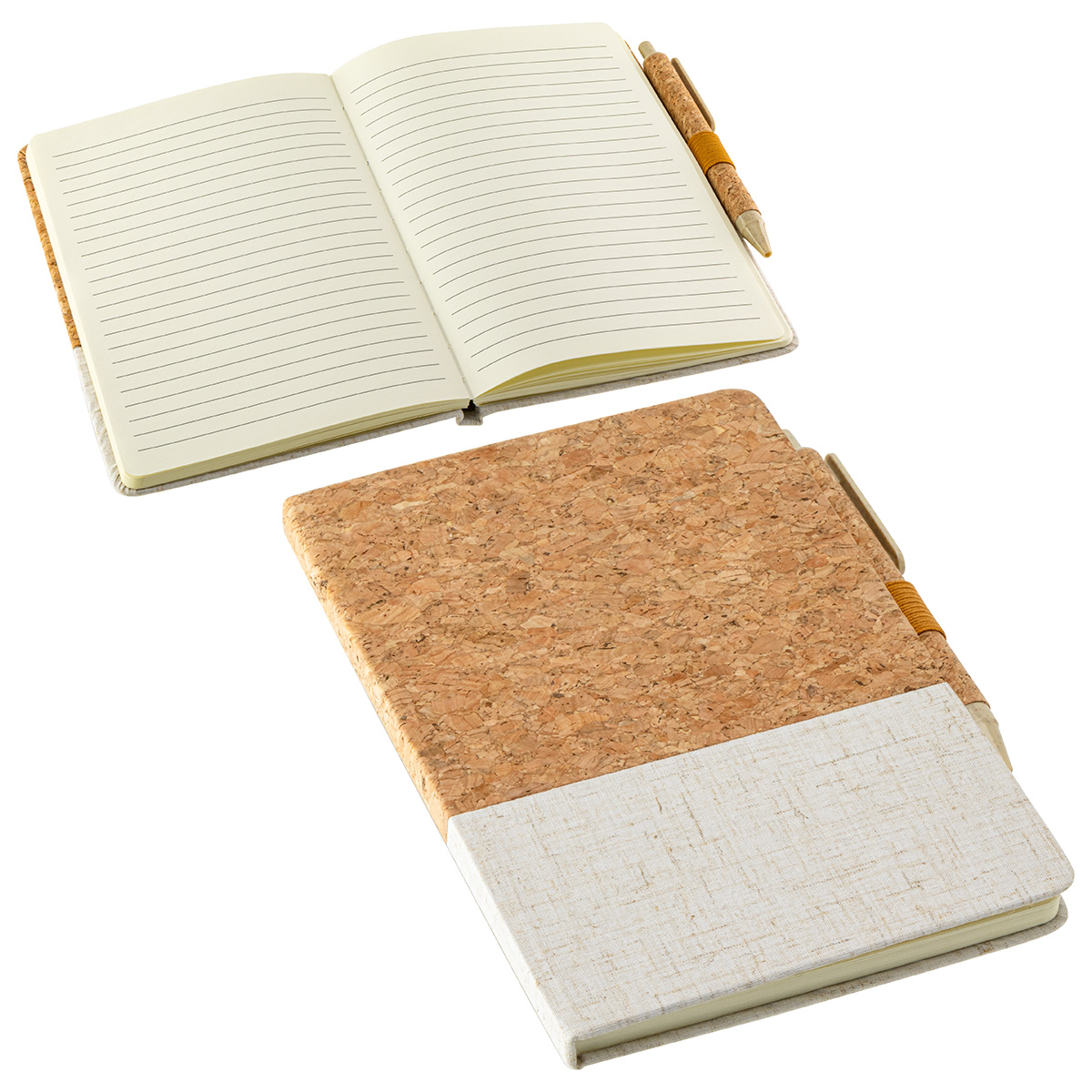 Picture of Cork & Linen Journal with Eco Pen