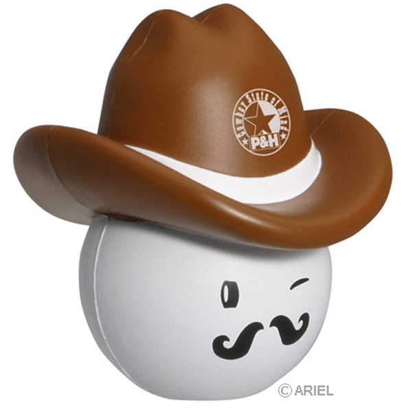 Picture of Cowboy Mad Cap Stress Reliever