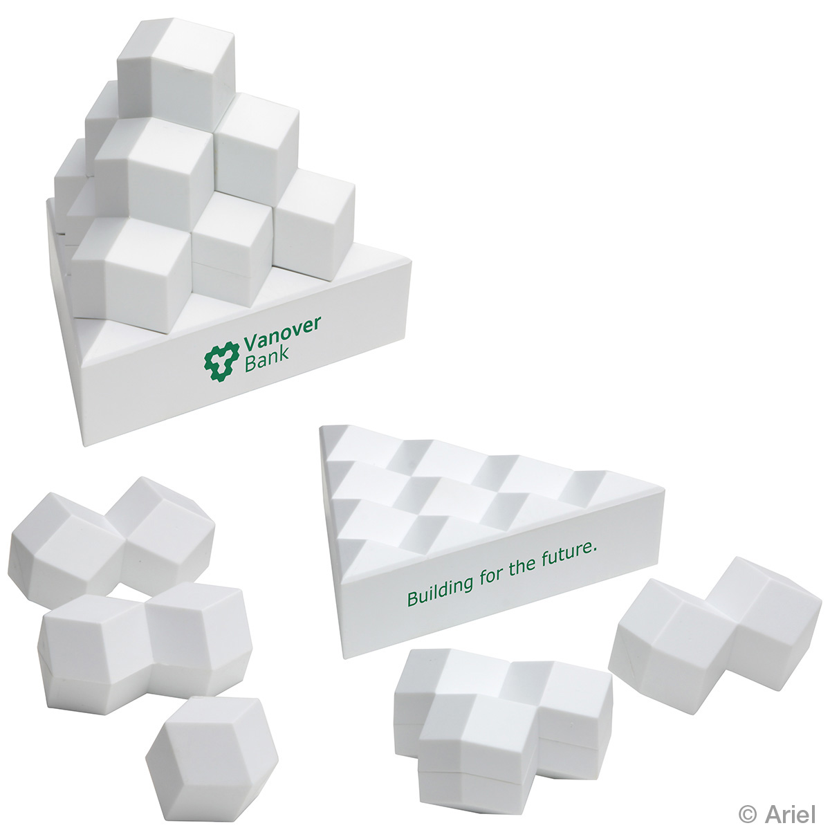 Picture of Pyramid Stack Puzzle Set
