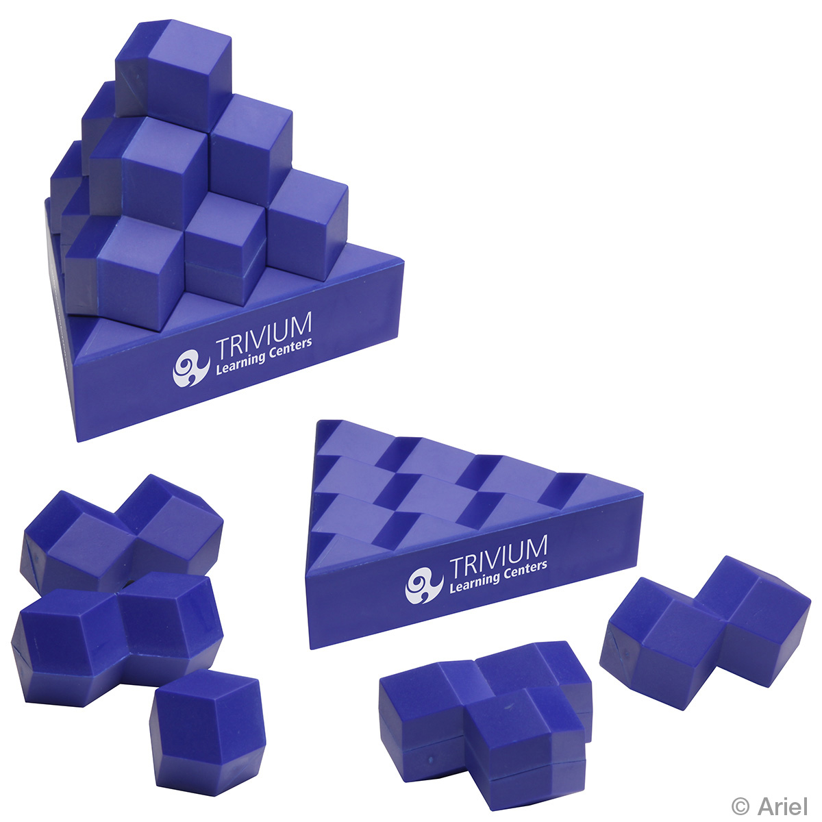 Picture of Pyramid Stack Puzzle Set