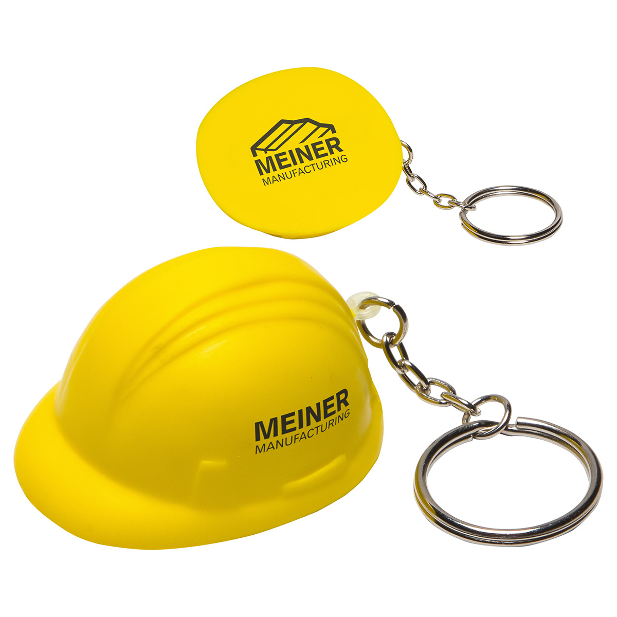 Picture of Hard Hat Stress Reliever Key Chain