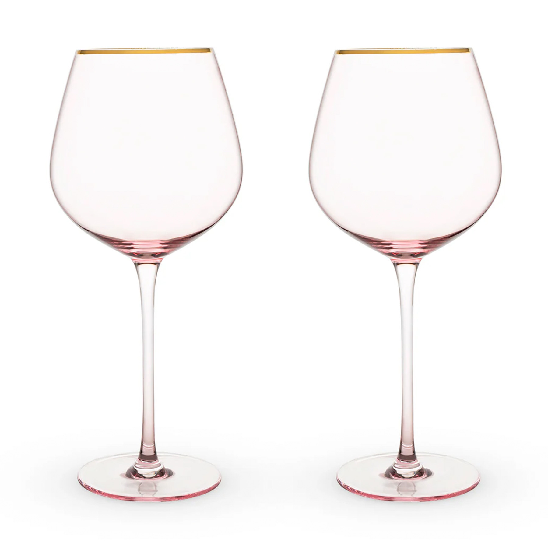 Picture of Twine Rose Crystal Red Wine Glass Set