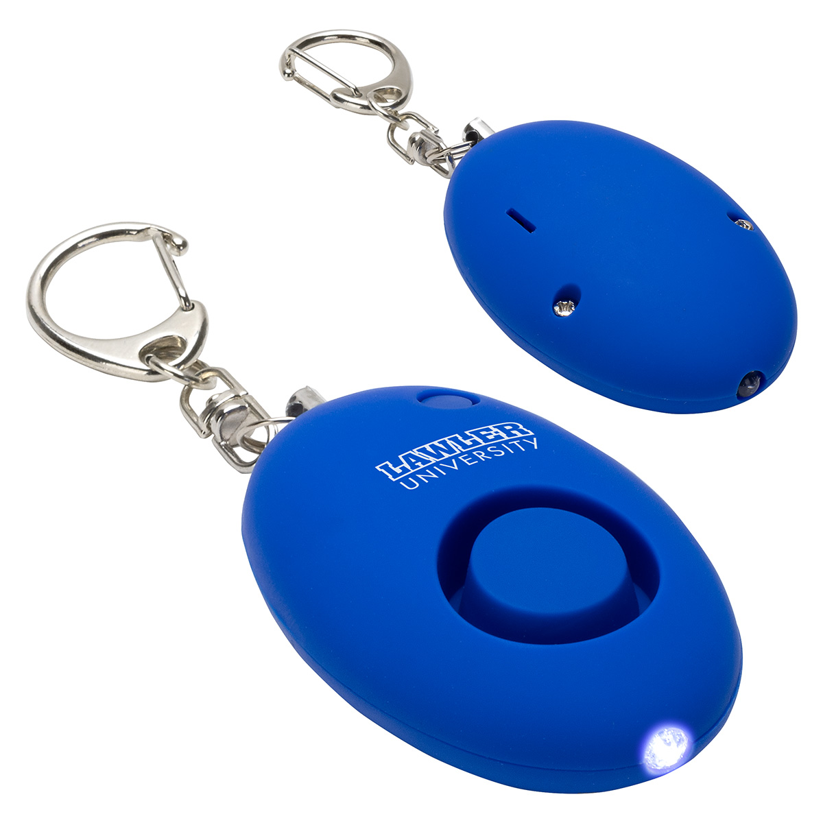 Picture of Soft-Touch LED Light & Alarm Key Chain