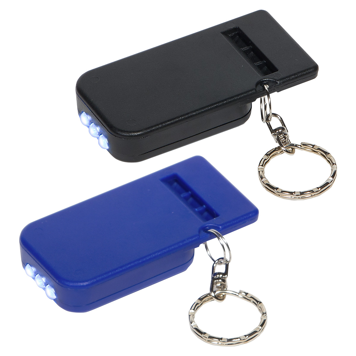 Picture of Solar Powered Light & Whistle Key Chain
