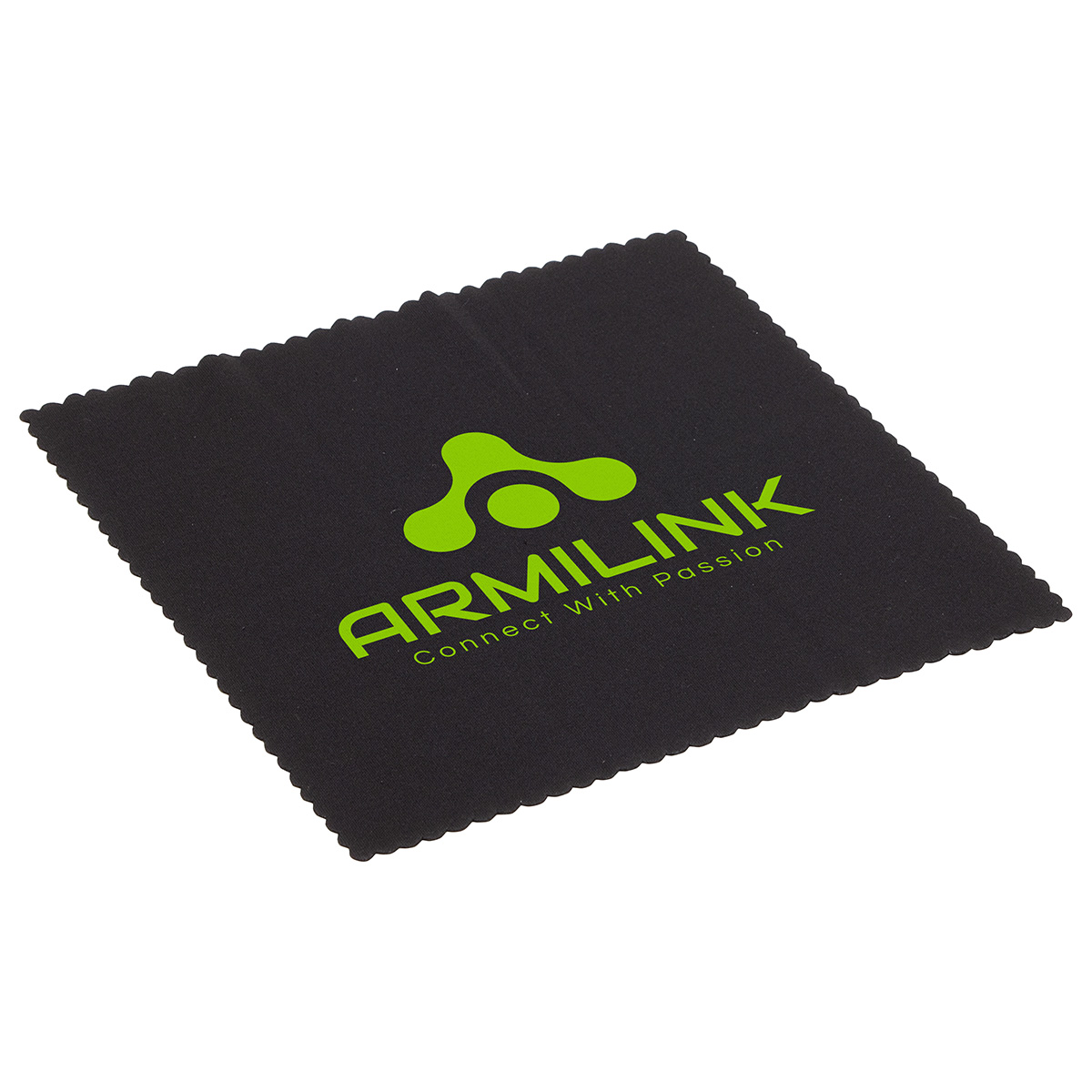 Picture of 6" x 6" 220GSM Microfiber Lens Cloth with Antimicrobial Additive