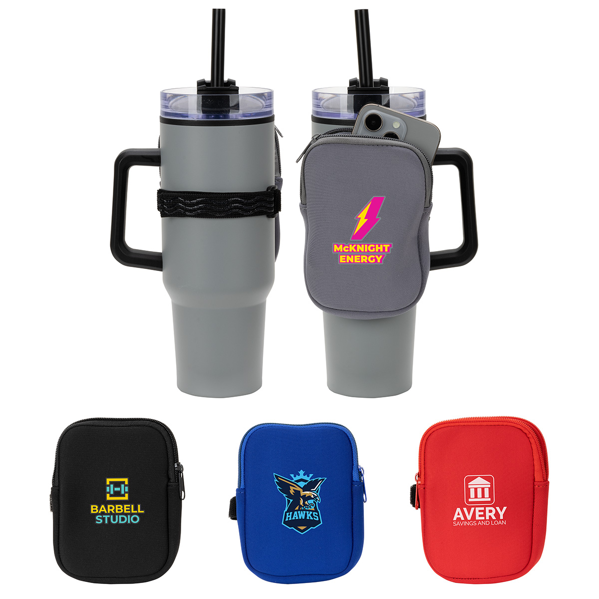 Picture of Cup Cadet Zippered Pouch