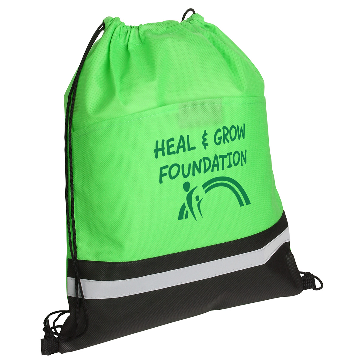 Picture of Safety Non-Woven Drawstring Bag