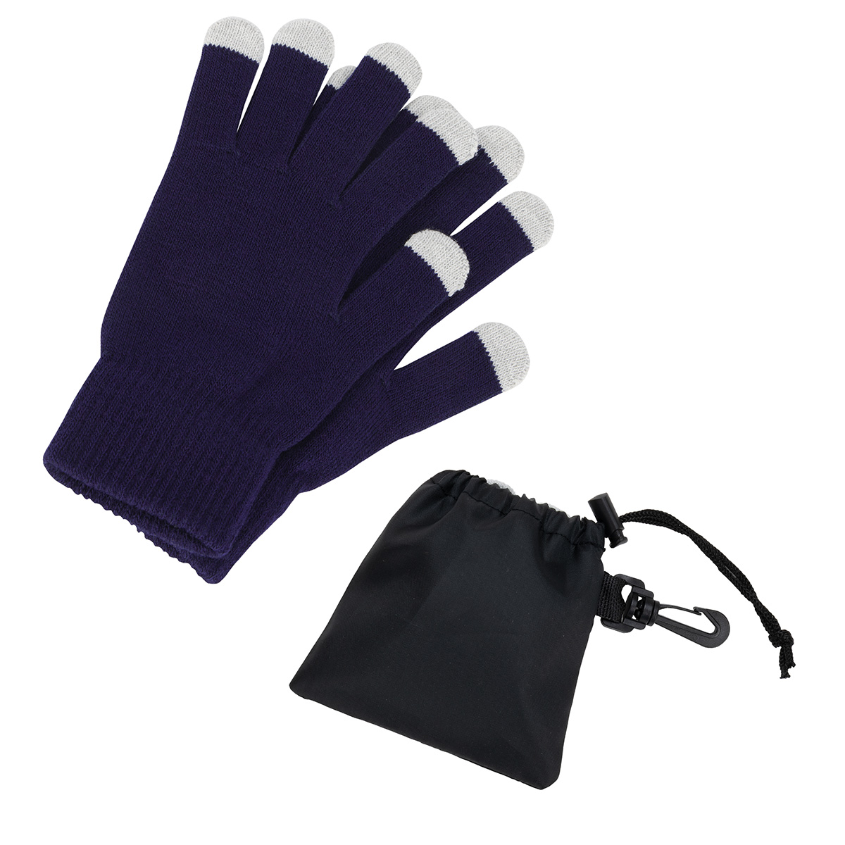 Picture of Easy Swipe Touch-Sensitive Glove With Drawstring Pouch
