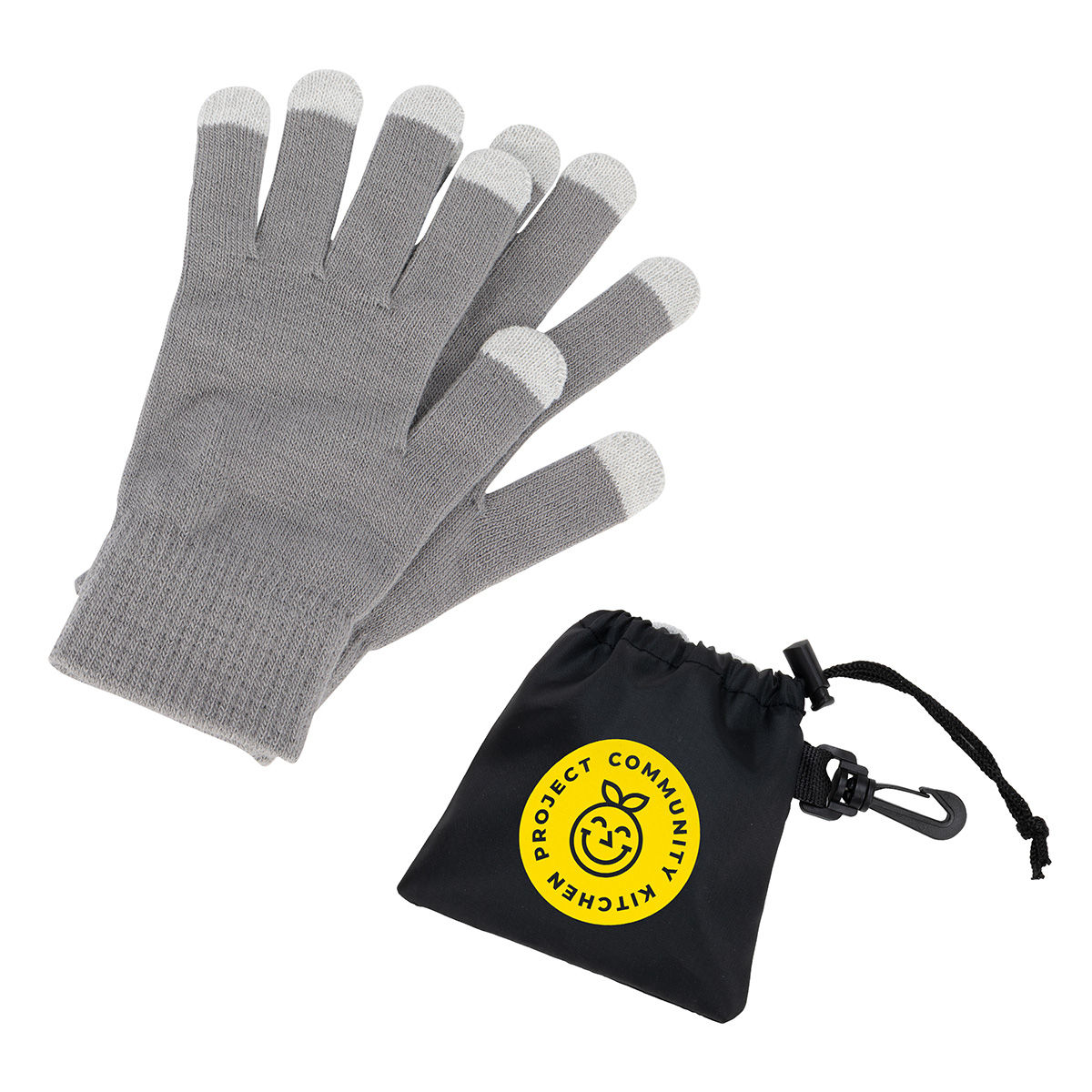 Picture of Easy Swipe Touch-Sensitive Glove With Drawstring Pouch