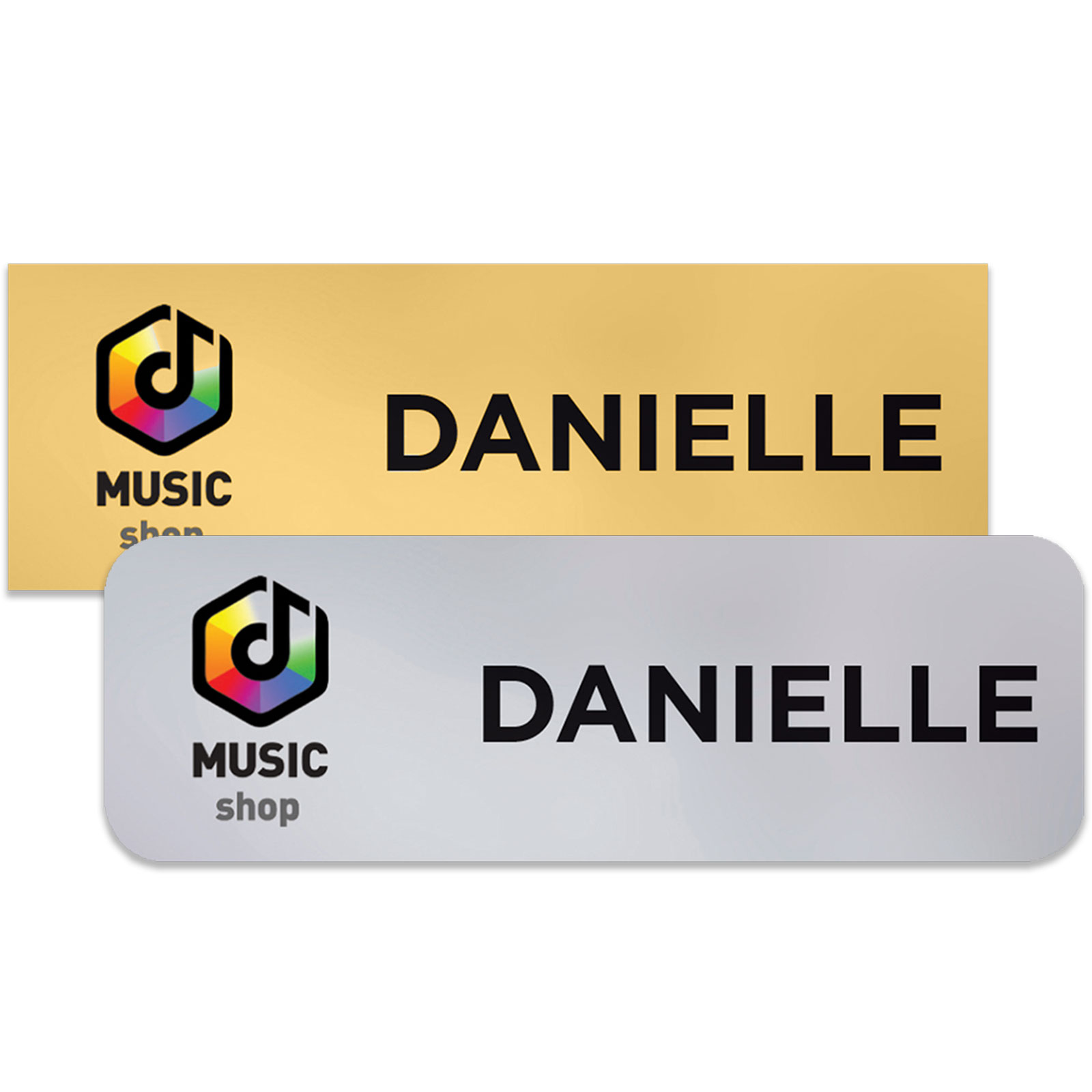 Picture of Charleston Plastic Express Name Badge (Standard Size 1" x 3")