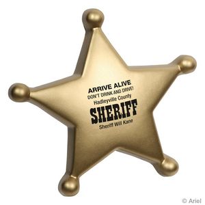 Picture of Sheriff's Badge Stress Reliever