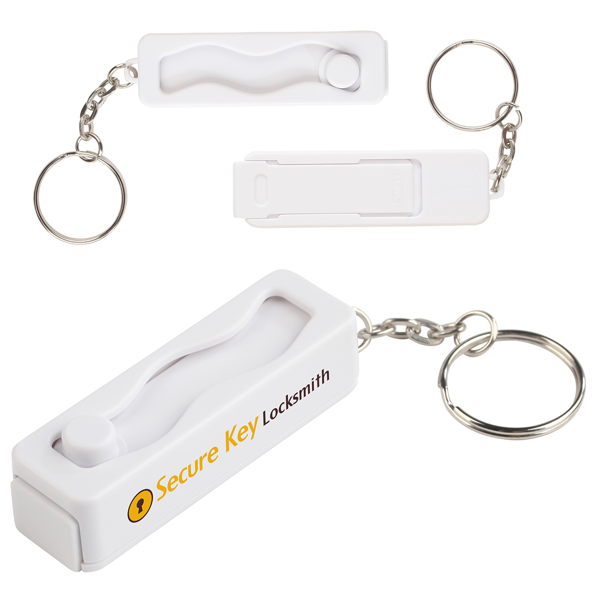Picture of Contour Phone Stand Key Chain with Finger Fidget