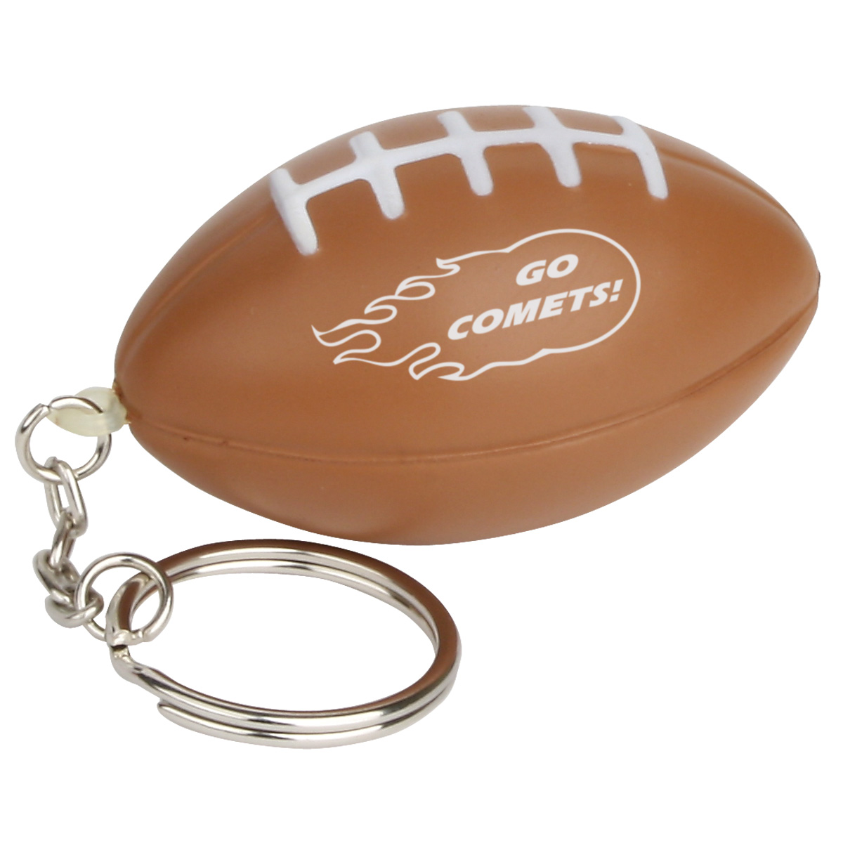 Picture of Football Stress Reliever Key Chain
