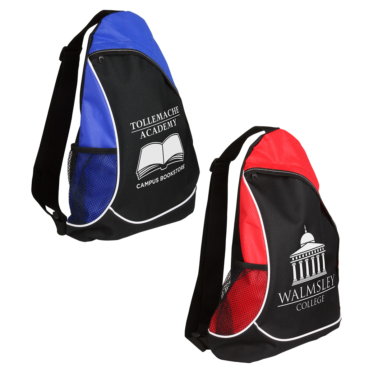 Picture of Natural Curve Non-Woven/Polyester Sling Backpack