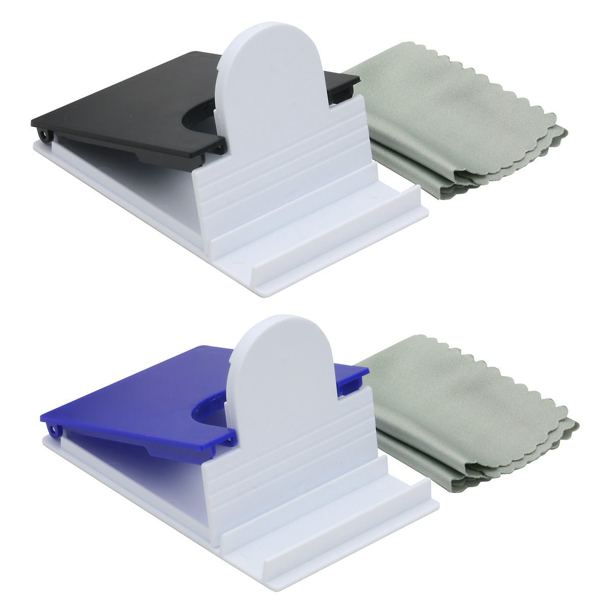 Picture of 5" x 5" Microfiber Cloth with Phone Holder