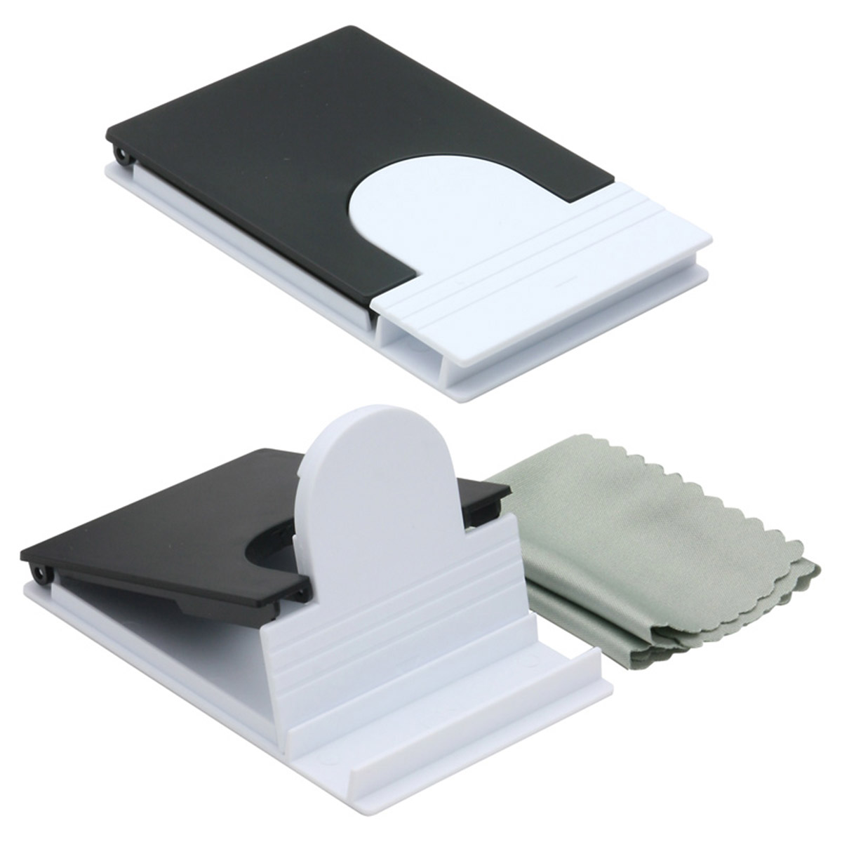 Picture of 5" x 5" Microfiber Cloth with Phone Holder
