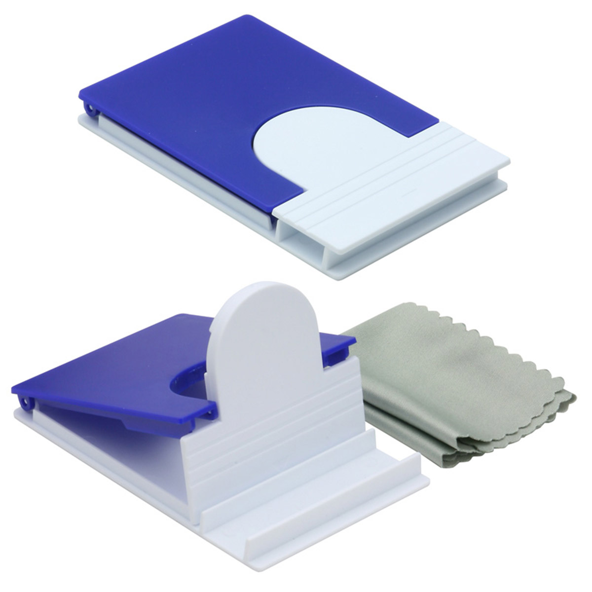 Picture of 5" x 5" Microfiber Cloth with Phone Holder