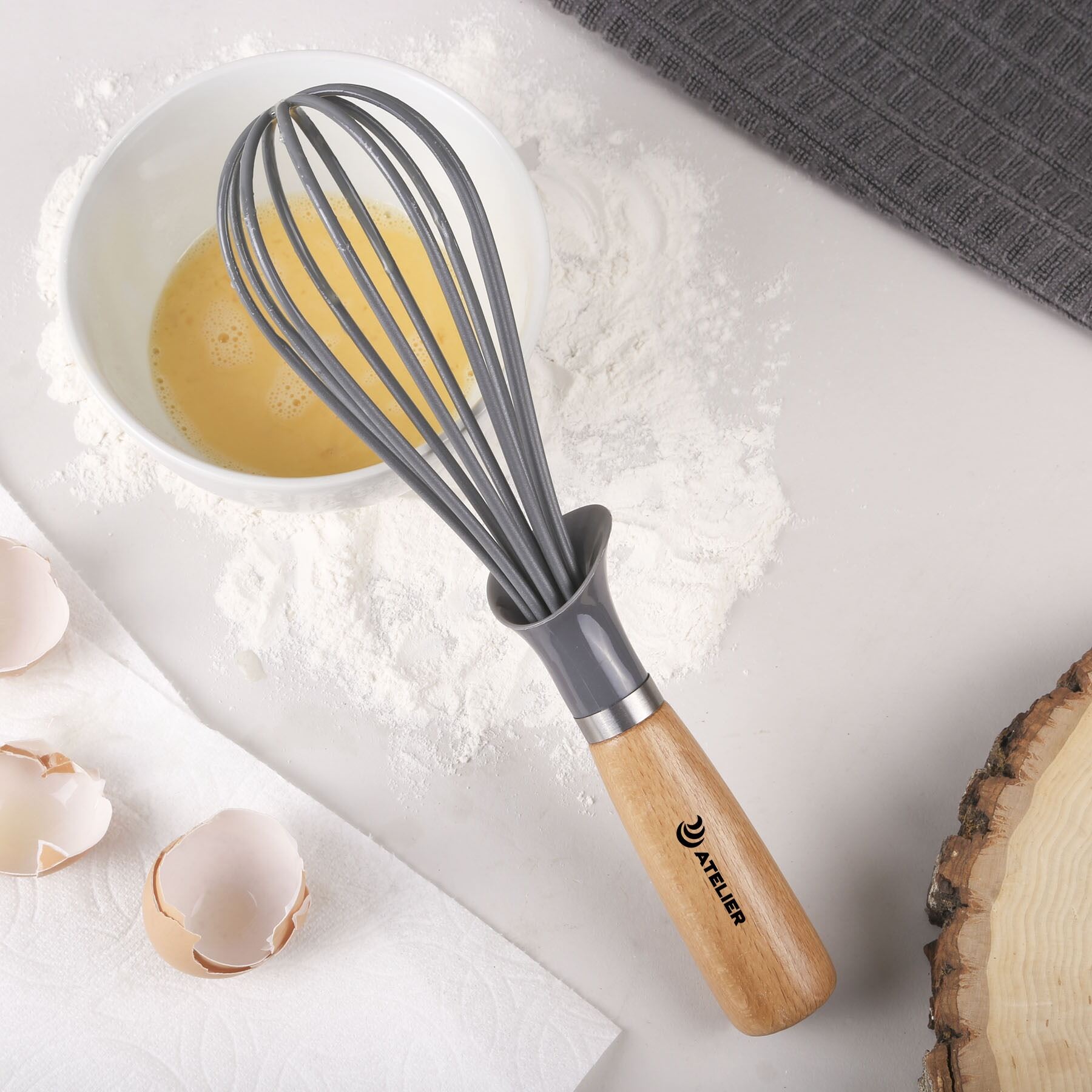 Picture of 4 Pc. reGen Beechwood Utensil Set