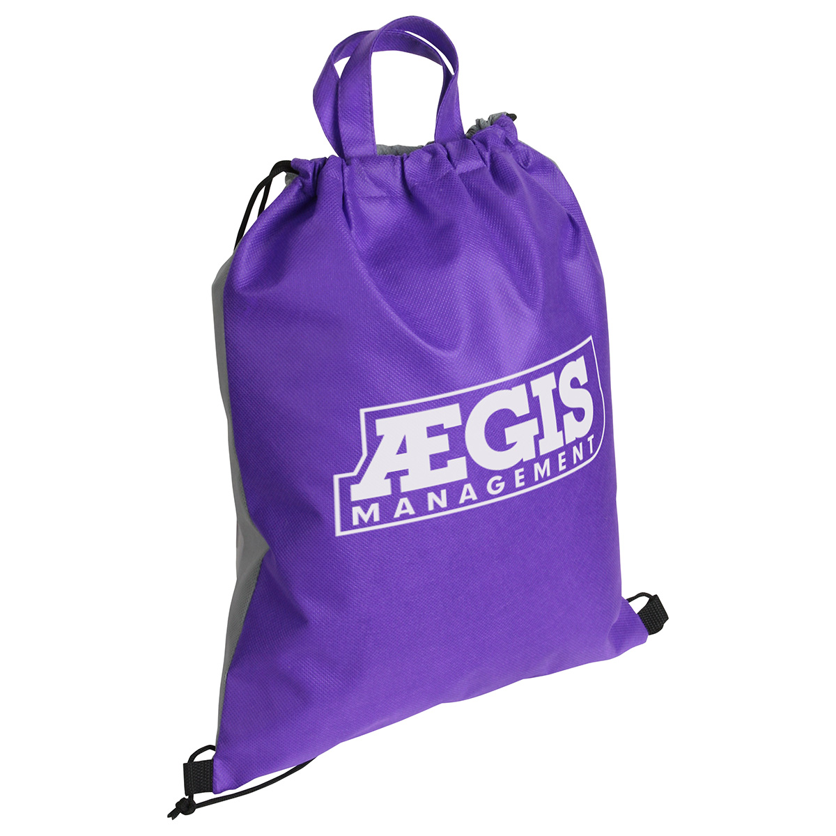 Picture of Glide Right Non-Woven Drawstring Bag