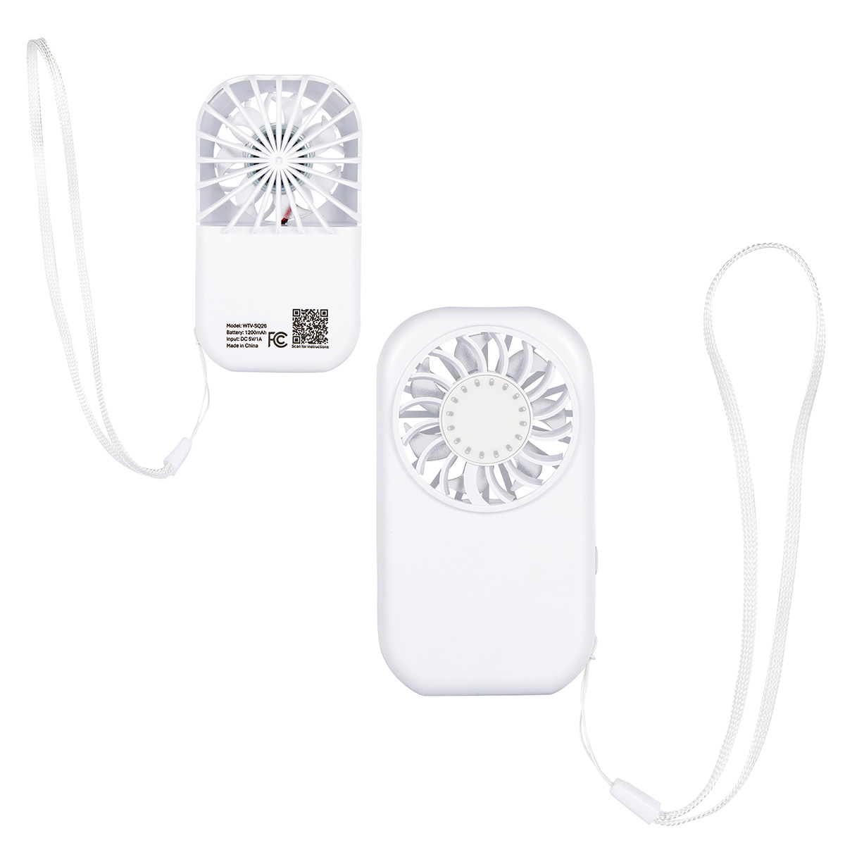 Picture of Squall Ultra Mini High-Speed Rechargeable Fan with Lanyard