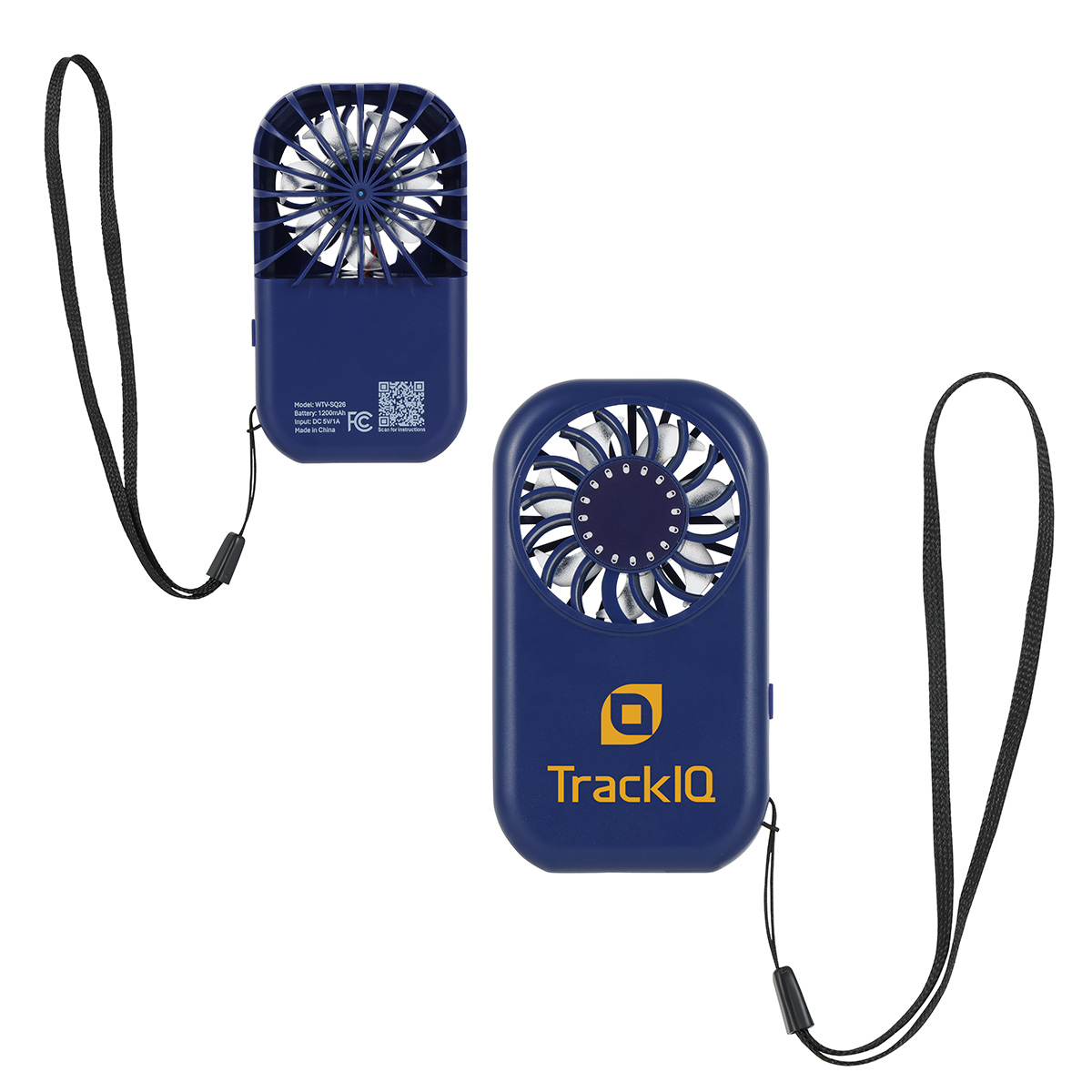 Picture of Squall Ultra Mini High-Speed Rechargeable Fan with Lanyard