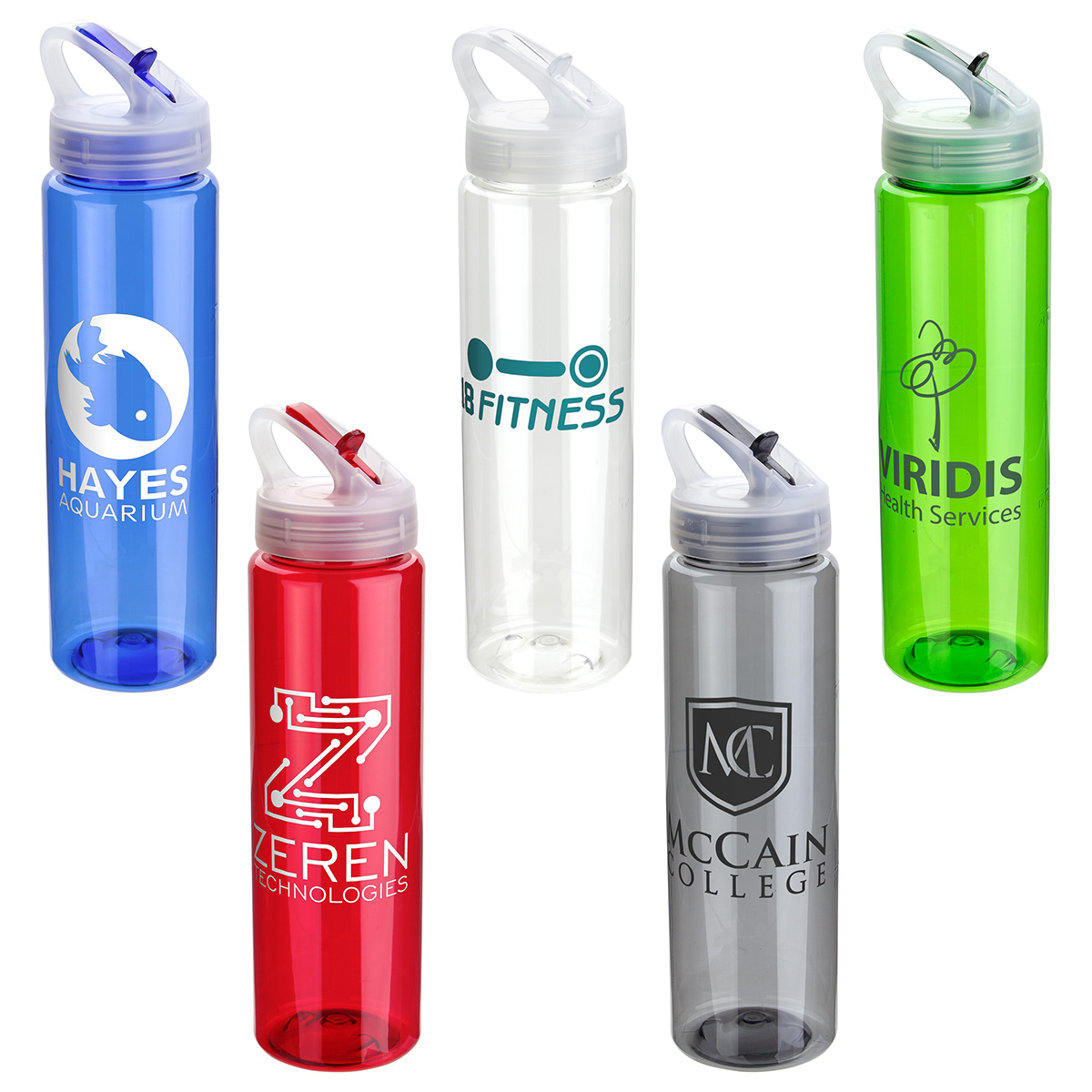 Picture of Velo 32 oz PET Bottle with Flip-Up Lid