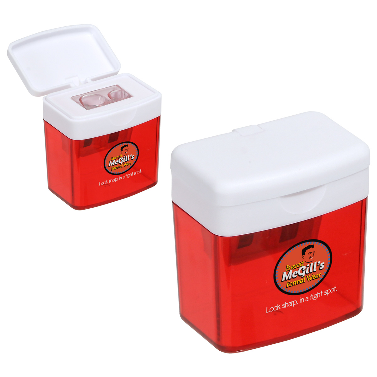 Picture of Dual Tool Pencil & Crayon Sharpener