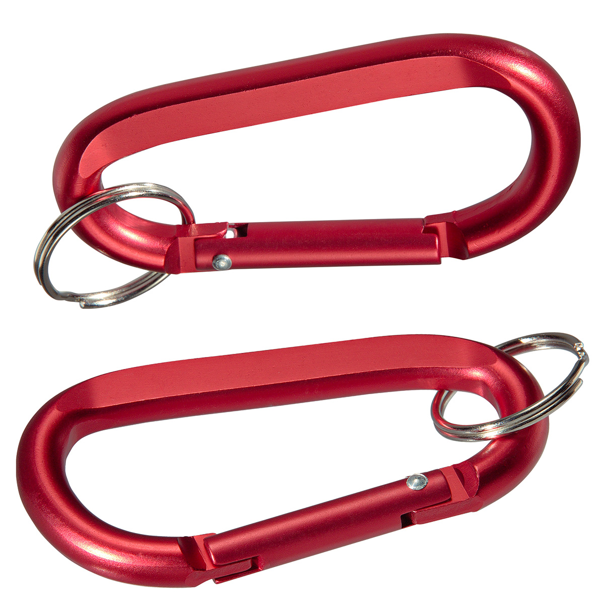 Picture of Aluminum Carabiner with Key Ring