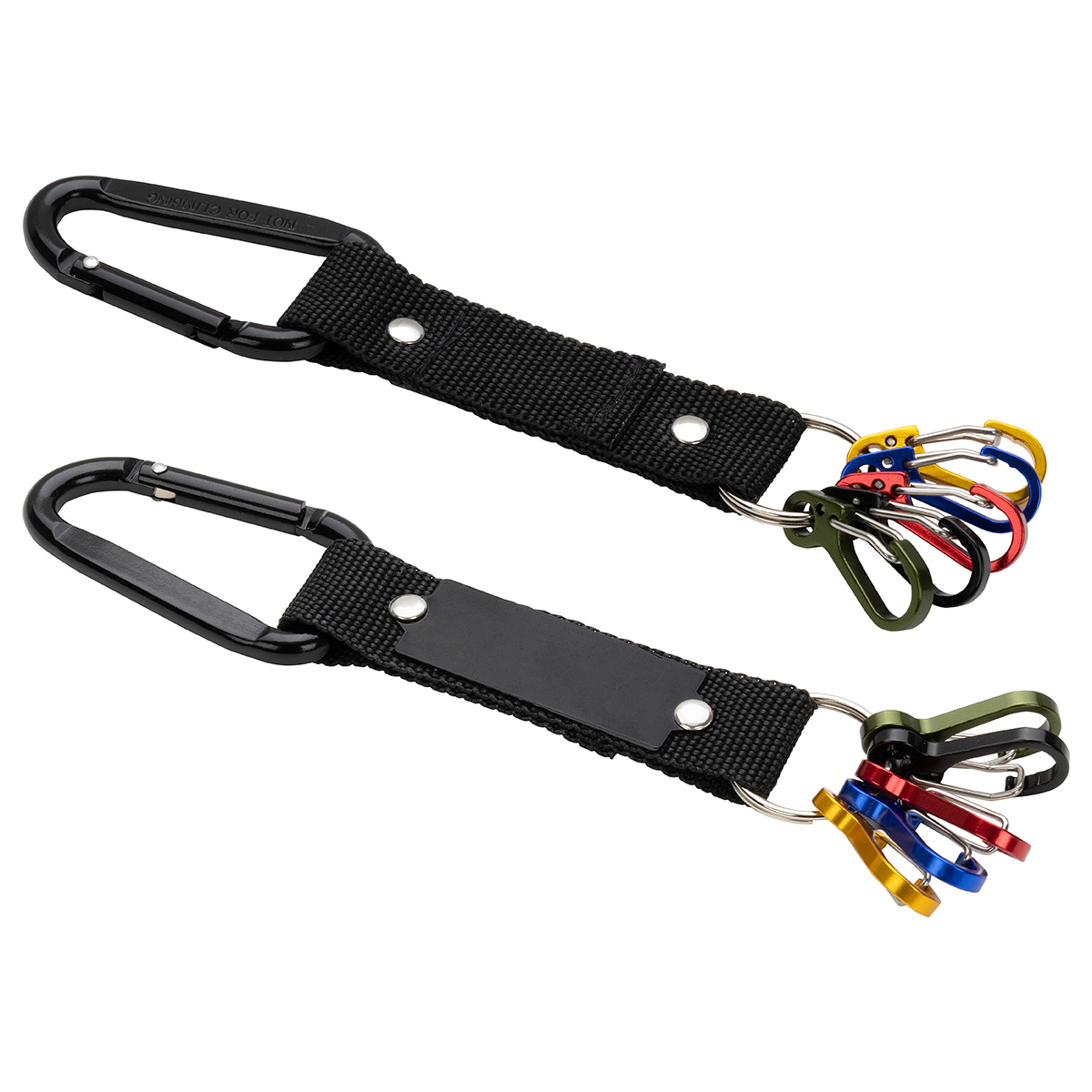 Picture of Aluminum Carabiner Strap with Color-Code Key Clips