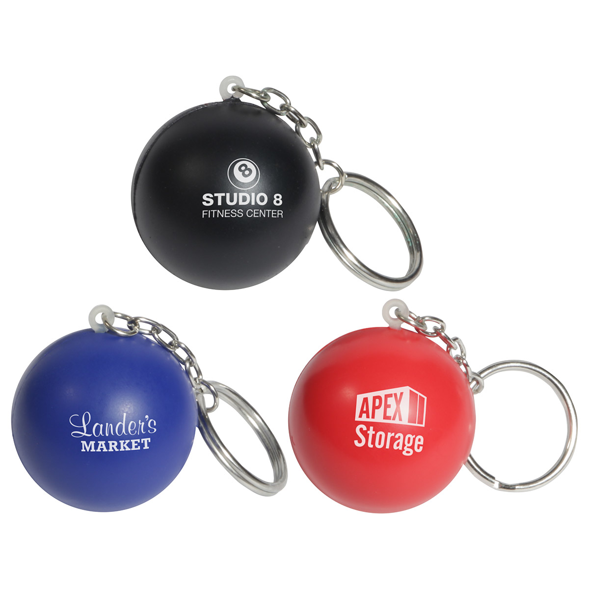 Picture of Stress Ball Key Chain