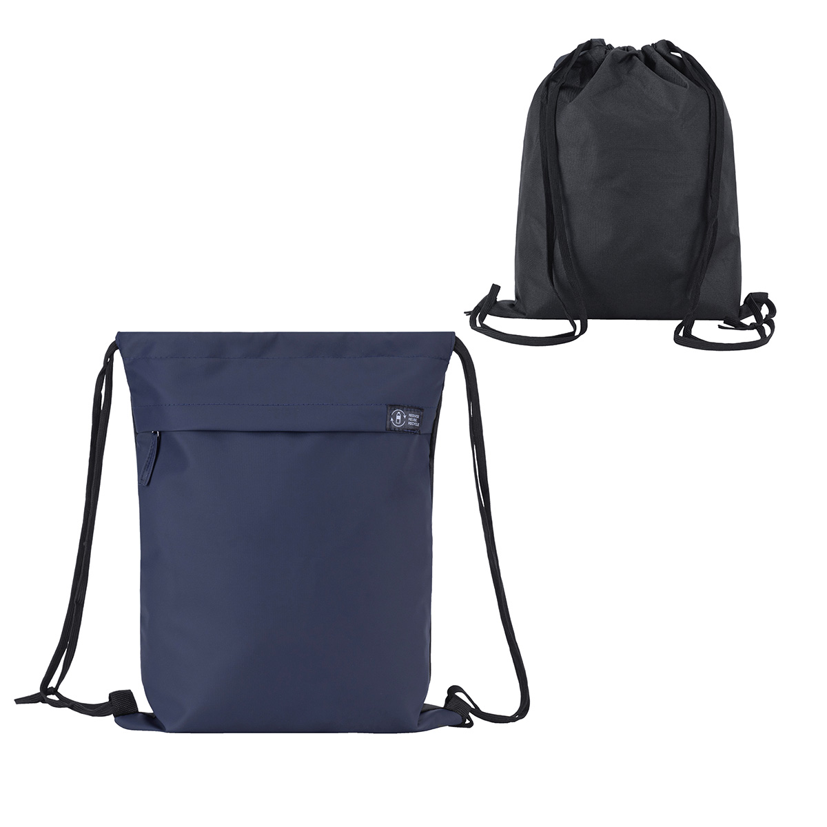 Picture of Lakeshore Recycled Nylon Drawstring Bag