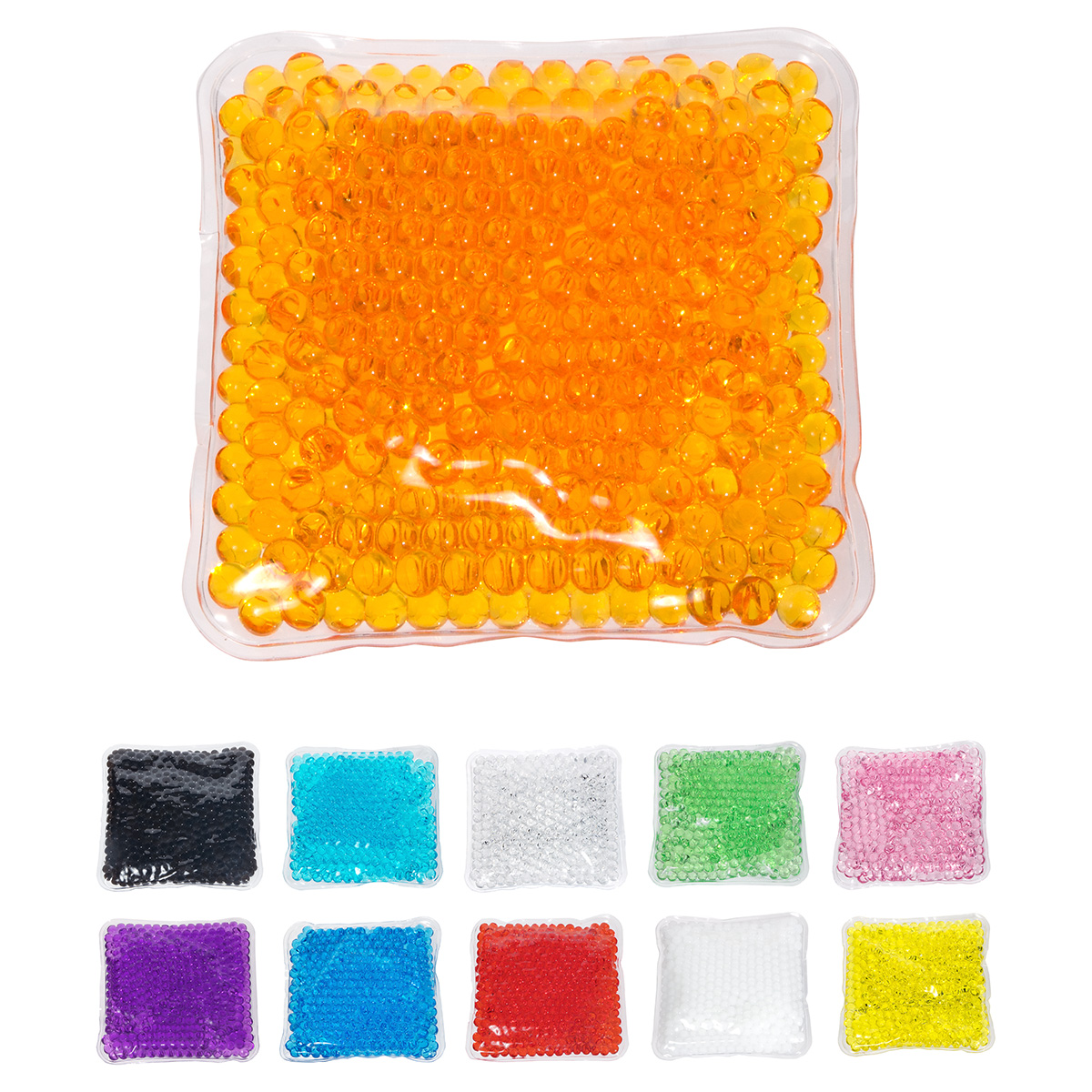 Picture of Full-Color Square Aqua Pearls™ Hot/Cold Pack
