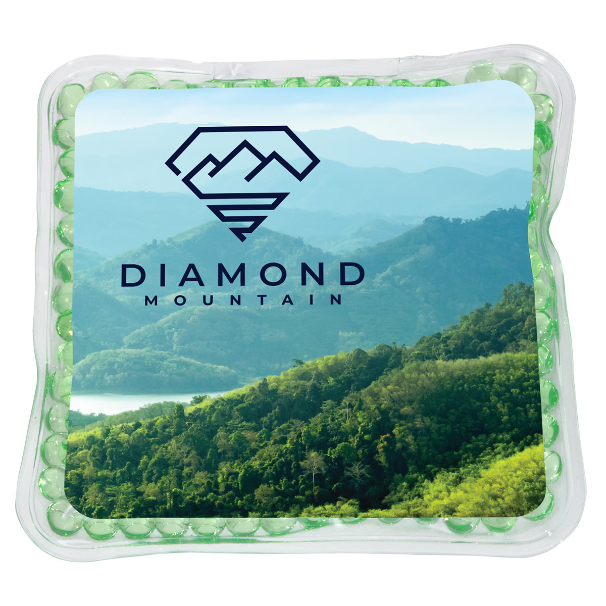 Picture of Full-Color Square Aqua Pearls™ Hot/Cold Pack