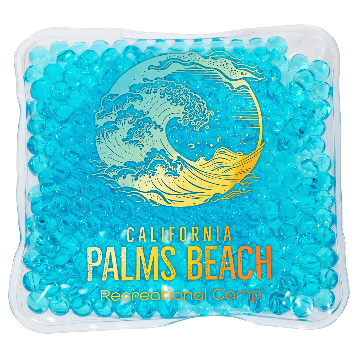 Picture of Full-Color Square Aqua Pearls™ Hot/Cold Pack